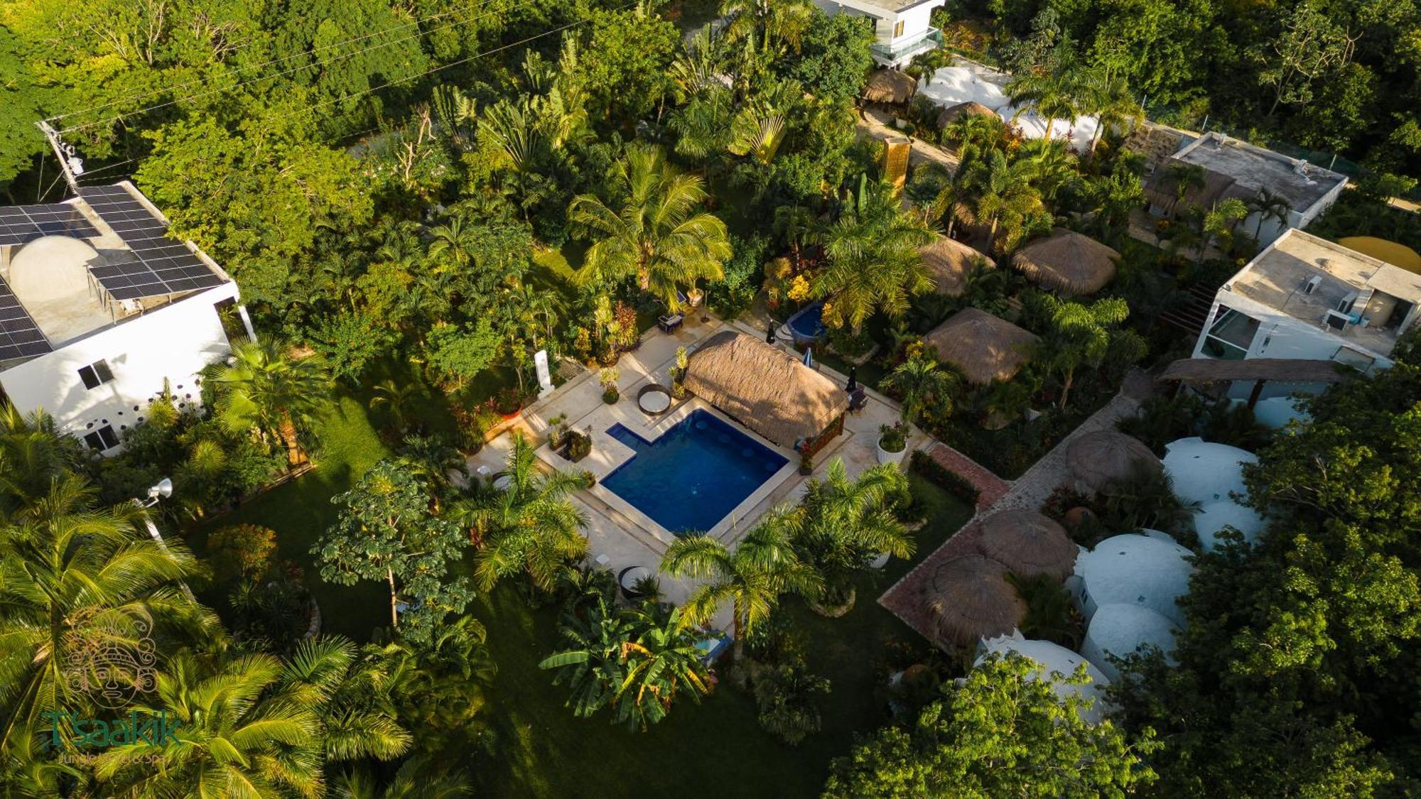 Tsaakik Jungle Hotel & Spa كانكون المظهر الخارجي الصورة